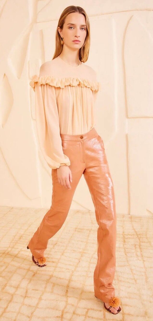 Ulla Johnson Monroe Pant in Clay NWT Size 6